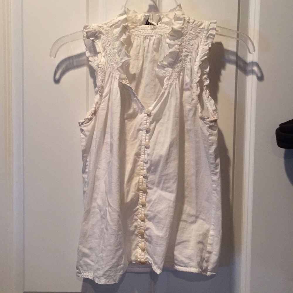 White loft blouse